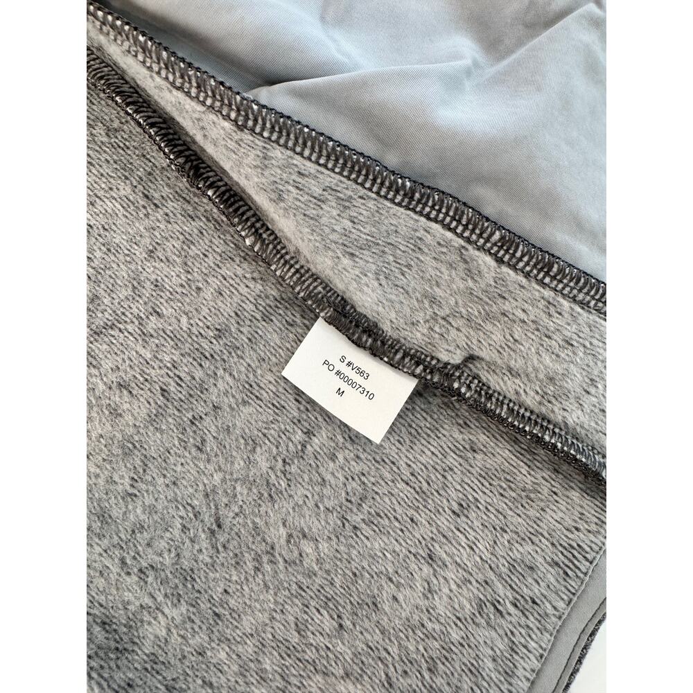 Vuori Del Mar Fleece Shirt Jacket Men's Medium Grey Shacket Gorpcore Overshirt - Picture 12 of 16